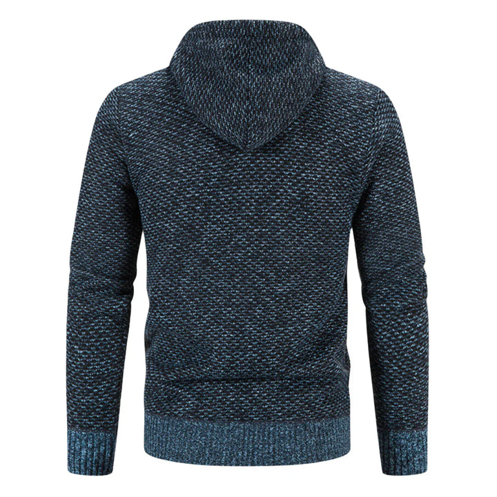 Cesar Knitted Zip Hoodie
