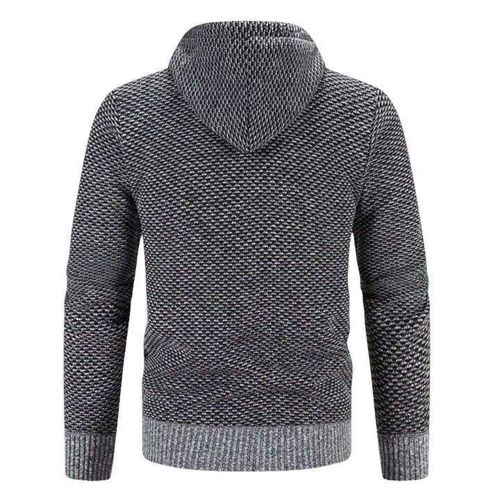 Cesar Knitted Zip Hoodie