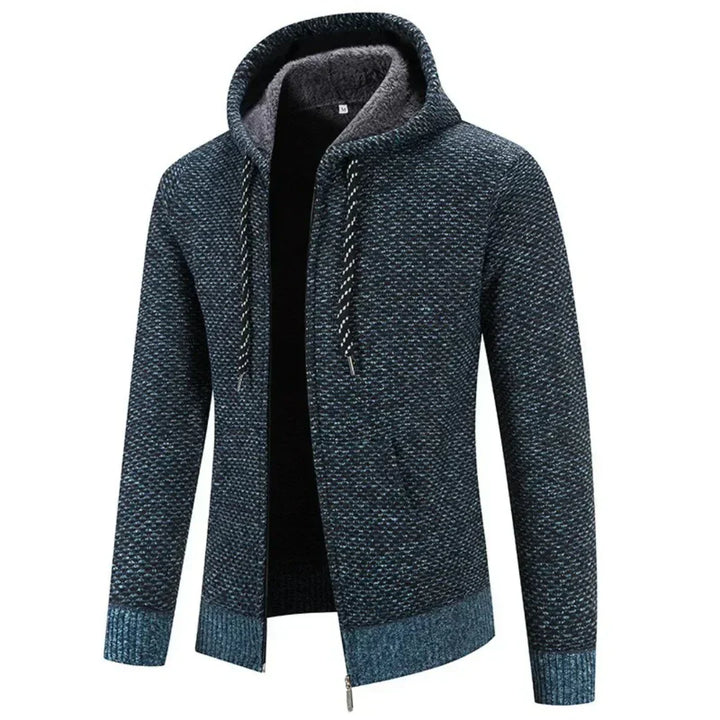 Cesar Knitted Zip Hoodie