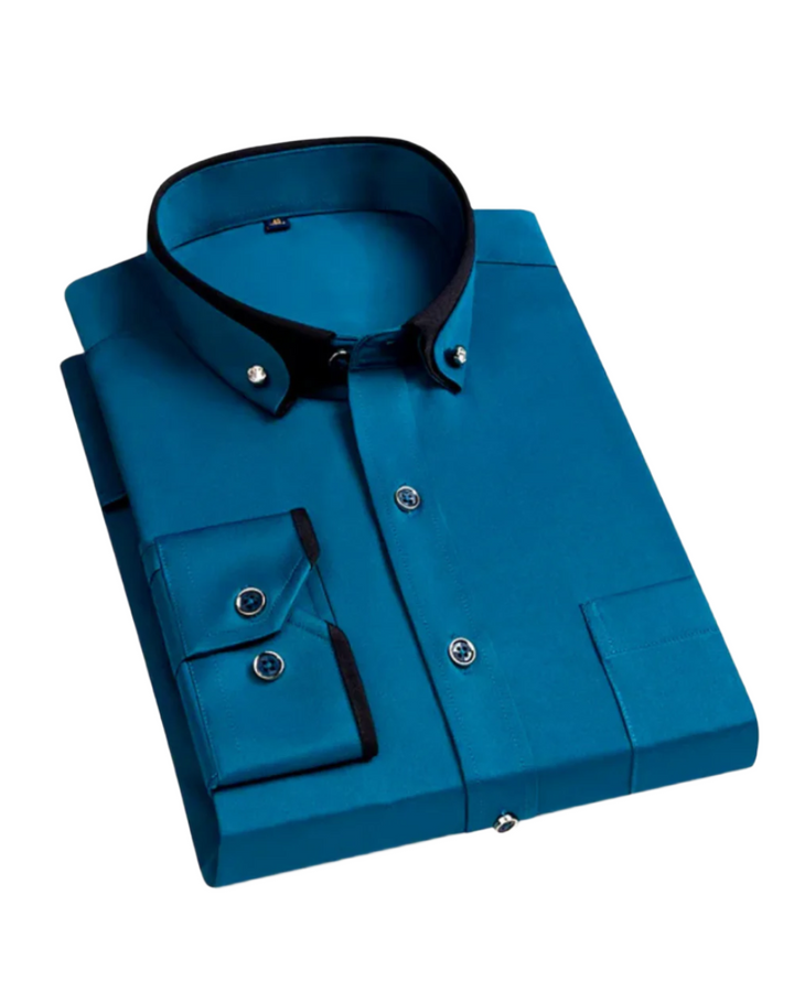 Adonis Contrast Collar Shirt