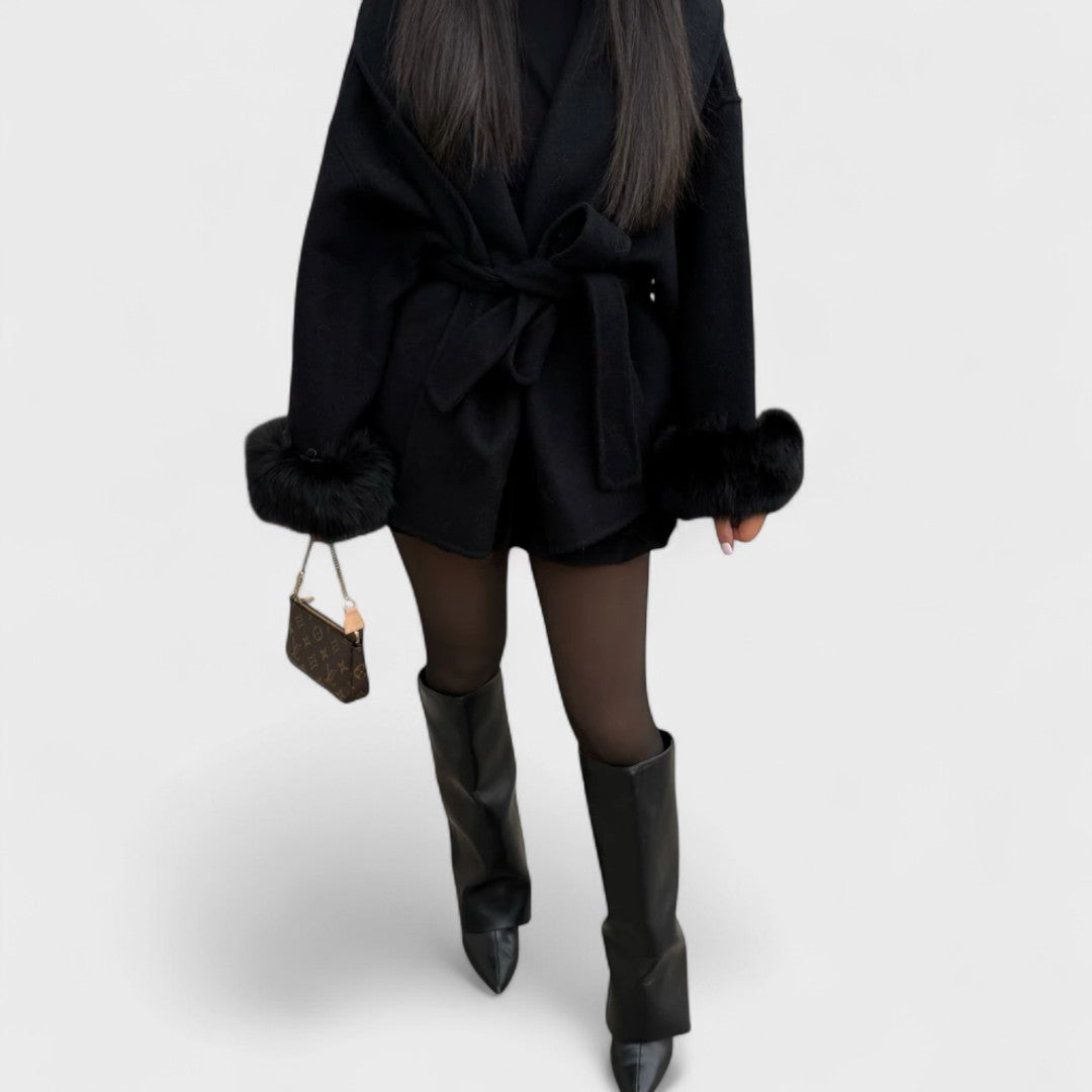 Aurelia Wool Belted Coat