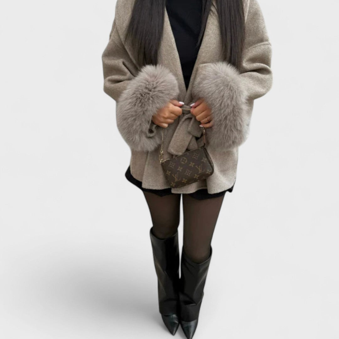 Aurelia Wool Belted Coat
