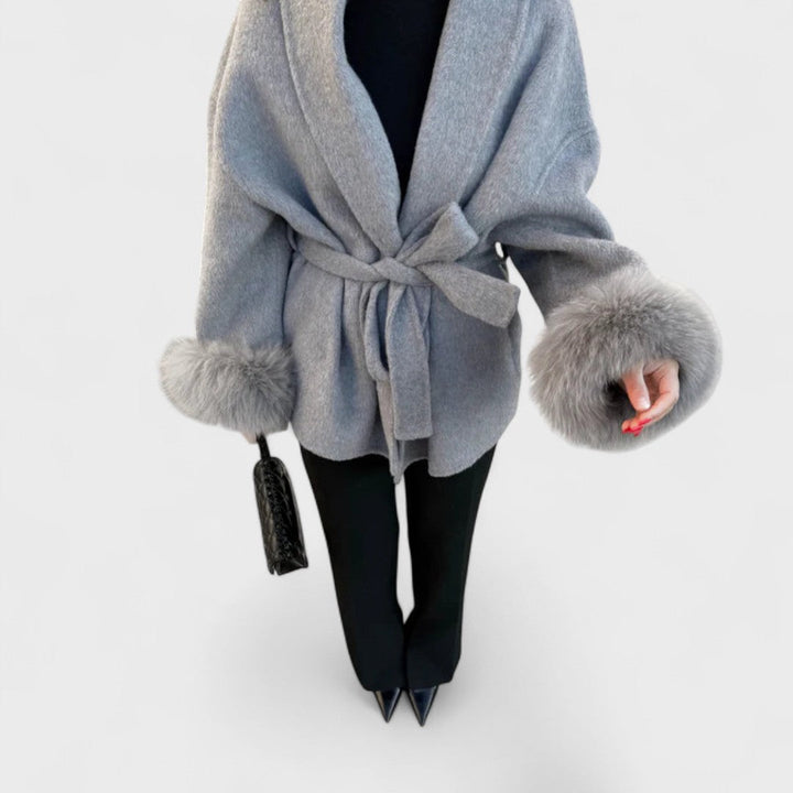 Aurelia Wool Belted Coat