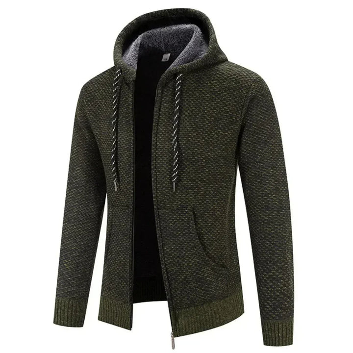 Cesar Knitted Zip Hoodie