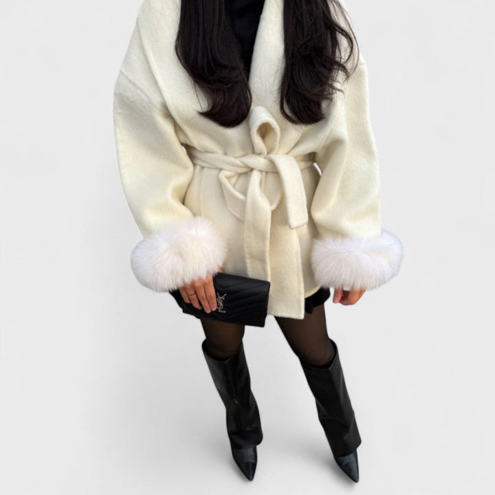 Aurelia Wool Belted Coat