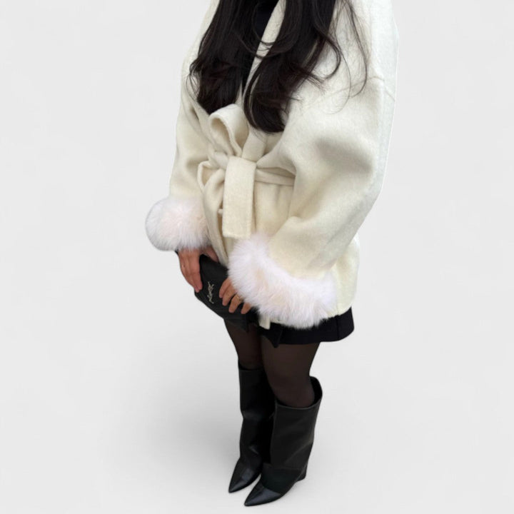 Aurelia Wool Belted Coat