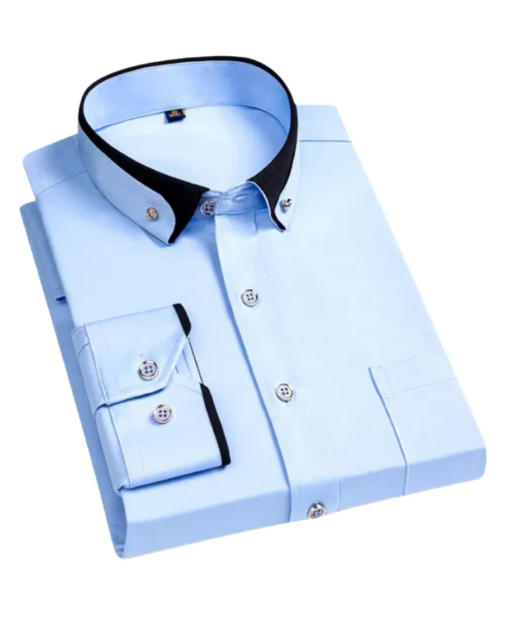 Adonis Contrast Collar Shirt