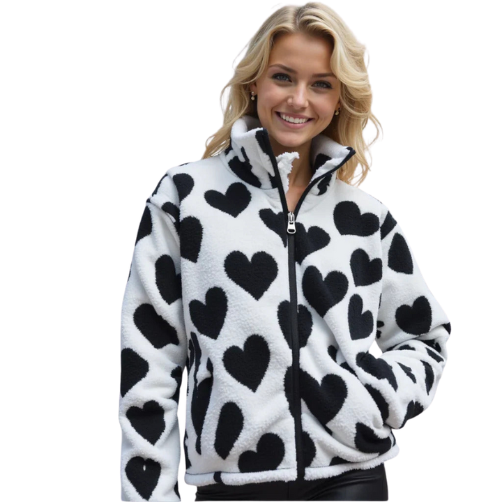 Ariella Fleece Hearted Jacket
